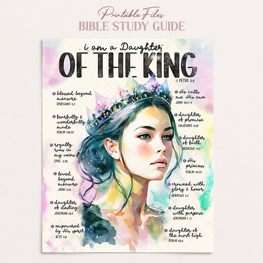 Daughter of The King • Christian Digital Bible Study Guide