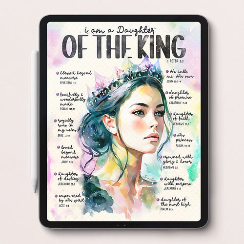 Daughter of The King • Christian Digital Bible Study Guide