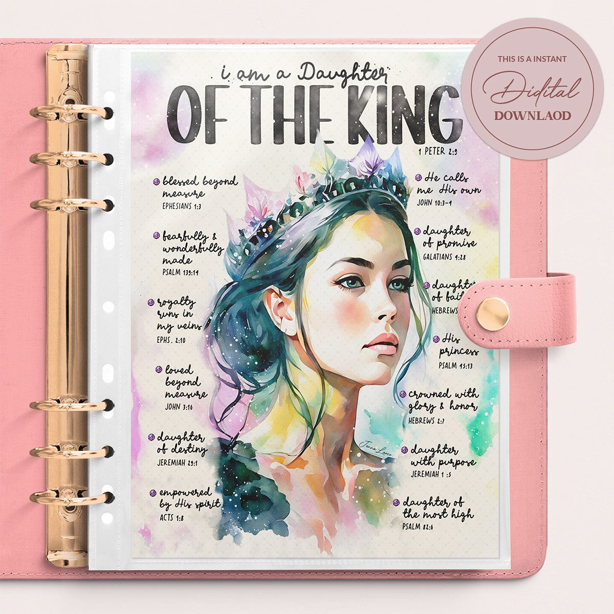 Daughter of The King • Christian Digital Bible Study Guide