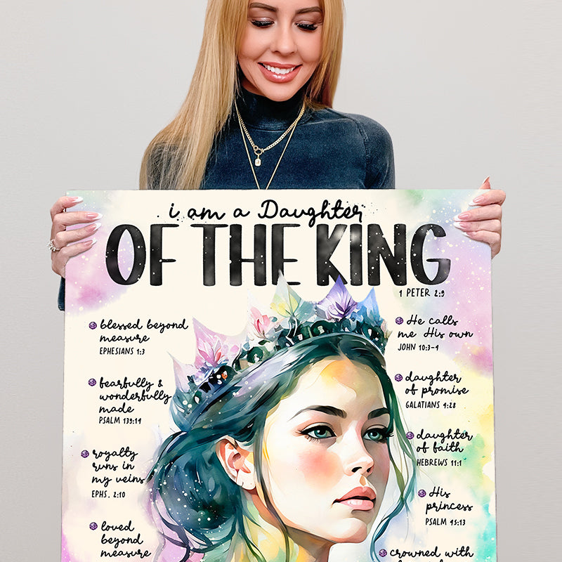 Daughter of The King Scripture Prompt Giclée Fine Art Print