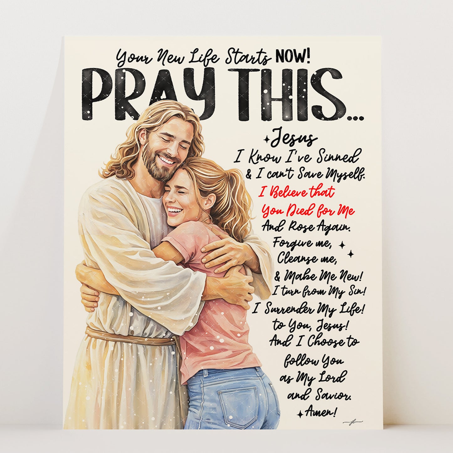 FREE Jesus | Easter | Christian Digital Art Download