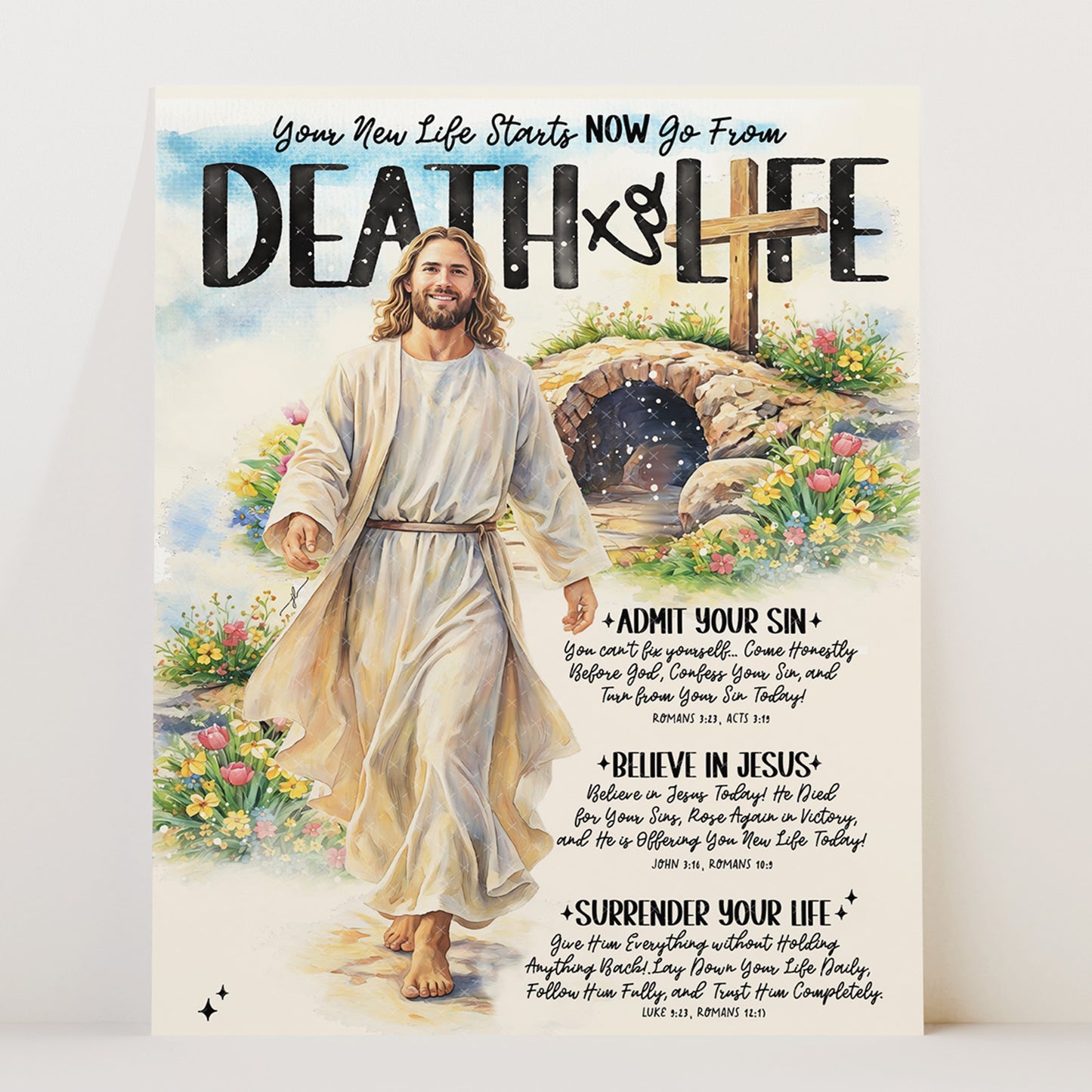 FREE Jesus | Easter | Christian Digital Art Download