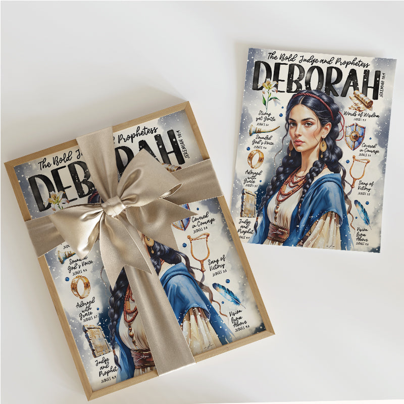 Deborah • Women of The Bible • Scripture Prompt • Giclée Christian Art Print