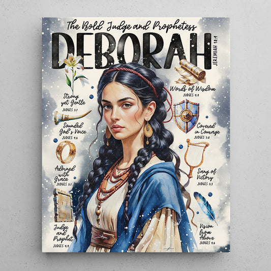 “Deborah” Christian Canvas