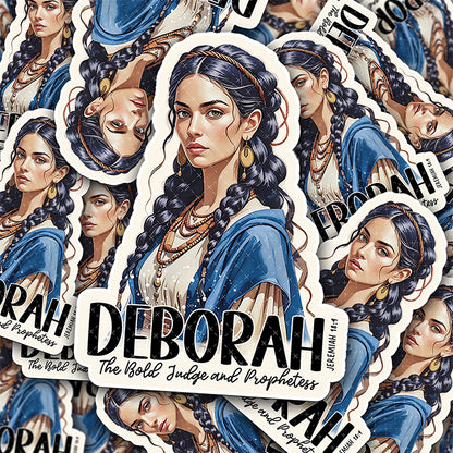 "Deborah" Christian Vinyl Sticker