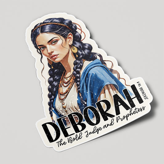 "Deborah" Christian Vinyl Sticker