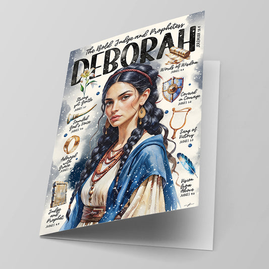 “Deborah” Christian Greeting Card