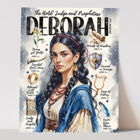 "Deborah" Christian Art Print