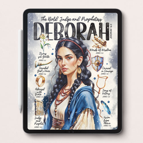 Deborah • Women of the Bible • Christian Digital Bible Study Guide