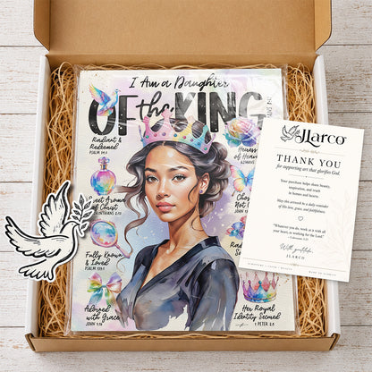 Daughter of The King | Series 2 | Scripture Prompt Art Print