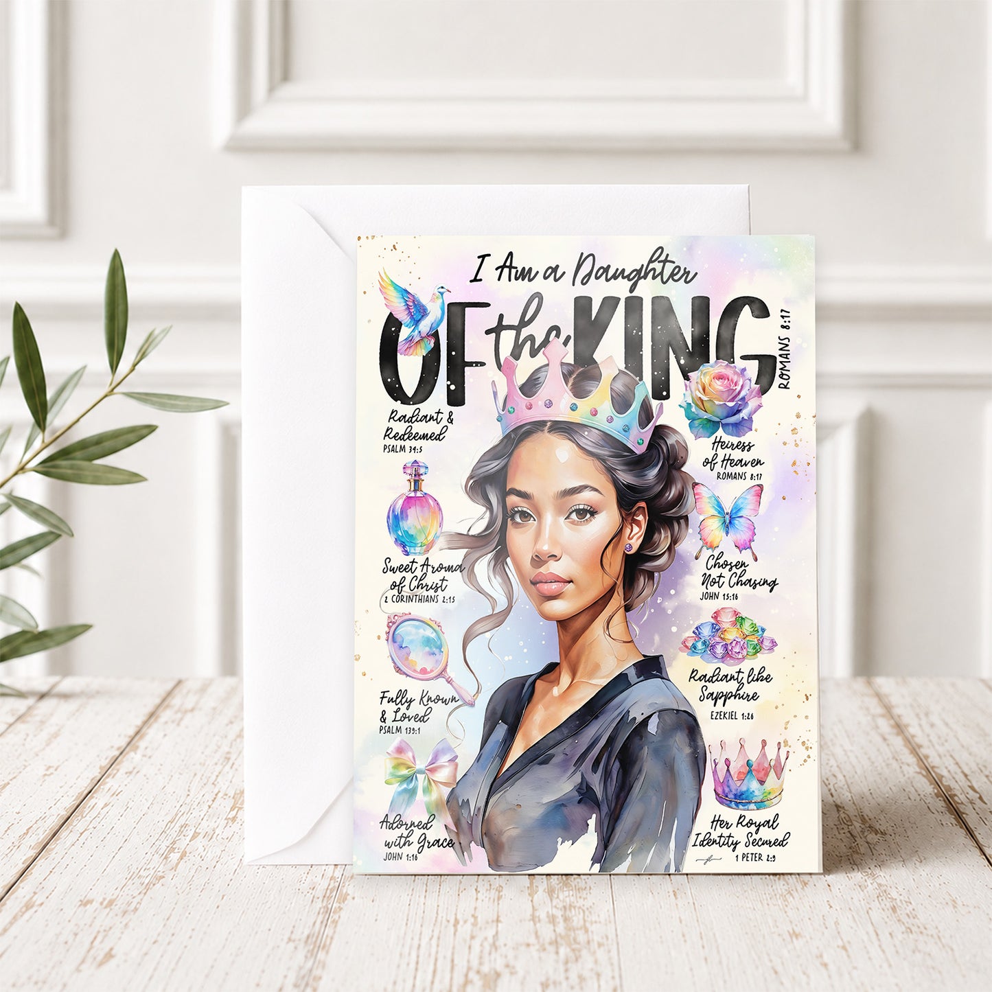Daughter of The King | Series 2 | Christian Greeting Card