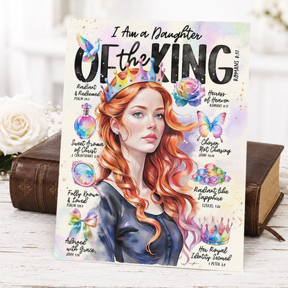 Daughter of The King | Series 2 | Scripture Prompt Art Print