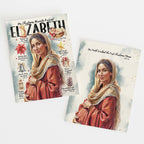 Elizabeth • Women of The Bible • Scripture Prompt • Giclée Christmas Art Print Set