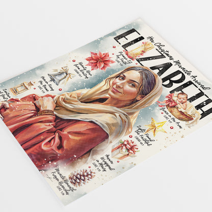 "Elizabeth" Women Of The Bible Art Print