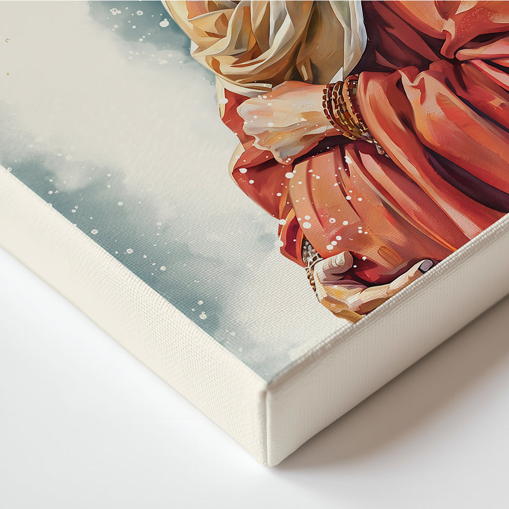 “Elizabeth” Women of The Nativity Premium Canvas