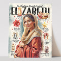 Elizabeth • Women of The Bible • Scripture Prompt • Giclée Christmas Art Print