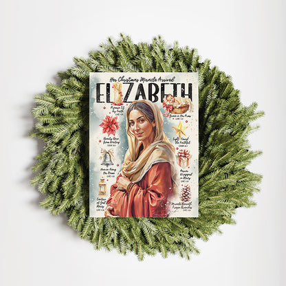 "Elizabeth" Women Of The Bible Art Print