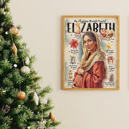 "Elizabeth" Women Of The Bible Art Print