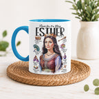 Esther • Women of The Bible • Scripture Prompt • Christian Ceramic Personalized Mug