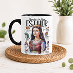 Esther • Women of The Bible • Scripture Prompt • Christian Ceramic Personalized Mug