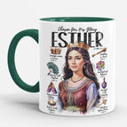 11oz. Green (Interior) Mug