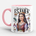 Esther • Women of The Bible • Scripture Prompt • Christian Ceramic Personalized Mug