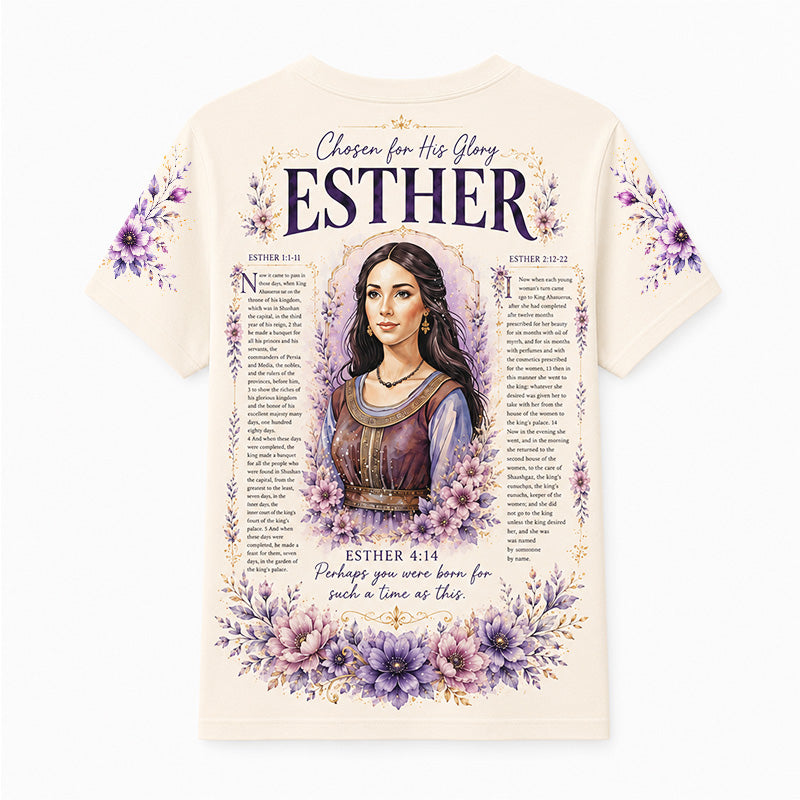 Women of The Bible | Esther | Crewneck T-shirt
