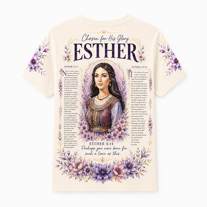 Women of The Bible | Esther | Crewneck T-shirt