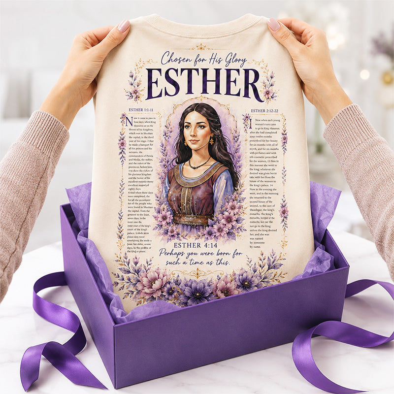Women of The Bible | Esther | Crewneck T-shirt