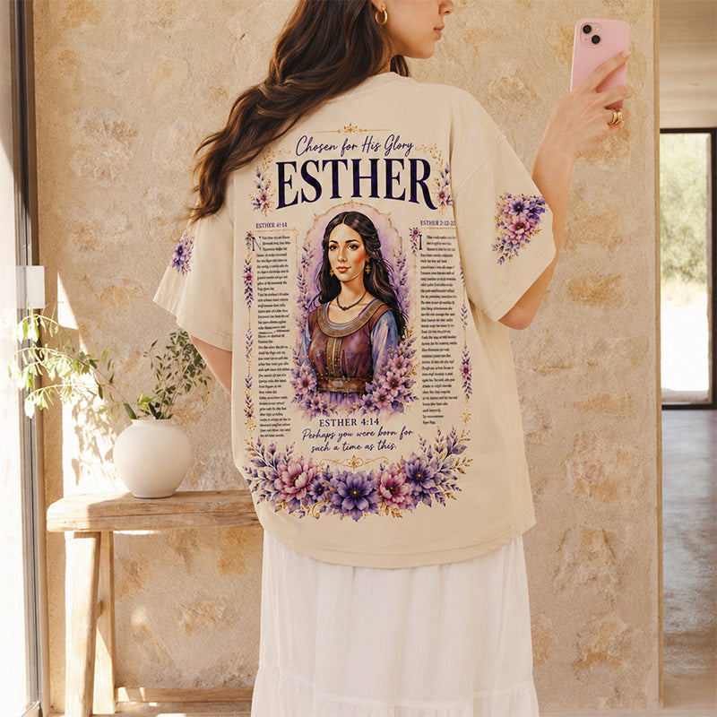 Women of The Bible | Esther | Crewneck T-shirt