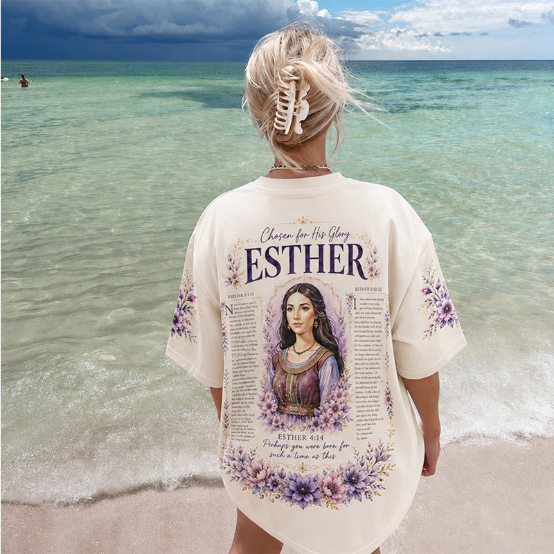 Women of The Bible | Esther | Crewneck T-shirt