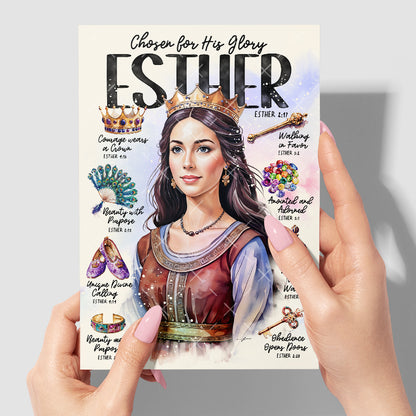 “Esther” Christian Greeting Card