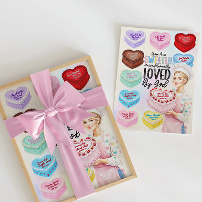 Valentine’s | You Are Sweetly Loved | Scripture Prompt Art Print