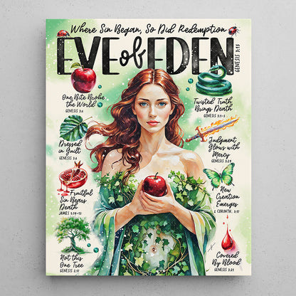 “Eve” Christian Canvas