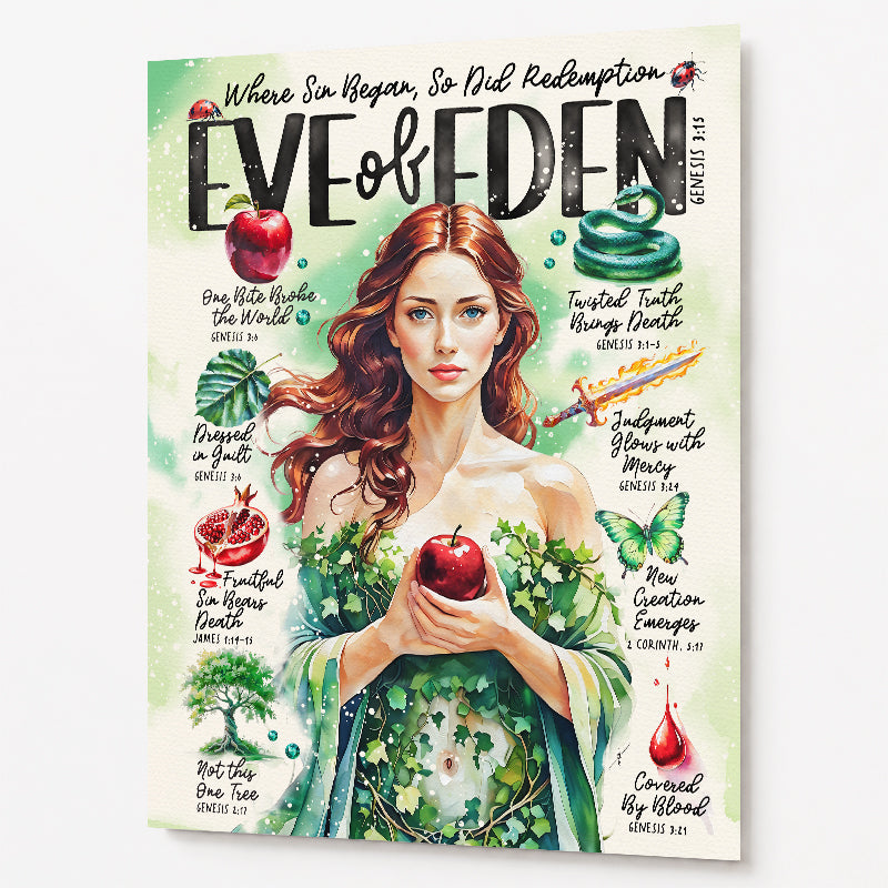 Women of The Bible | Eve | Scripture Prompt Art Print