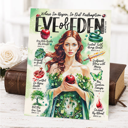 Women of The Bible | Eve | Scripture Prompt Art Print