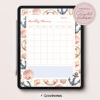 Fisher of Men • Jesus • Christian Undated Planner Set