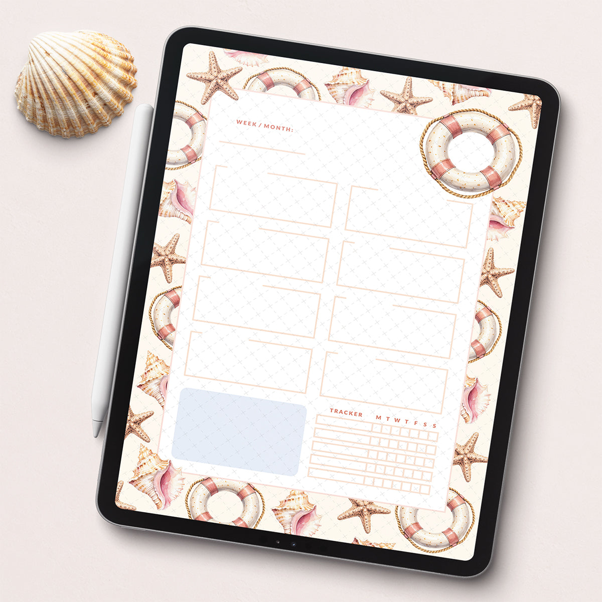 Fisher of Men • Jesus • Christian Undated Planner Set