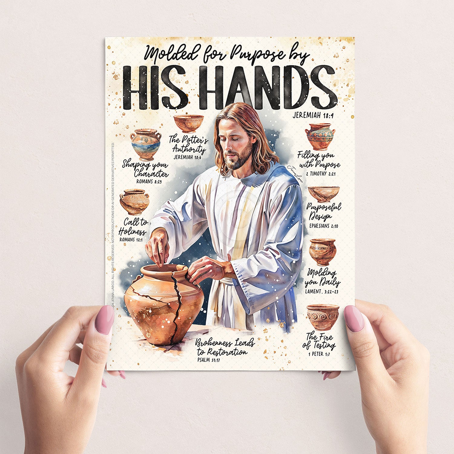 Molded For A Purpose • Jesus • Christian Digital Bible Study Guide