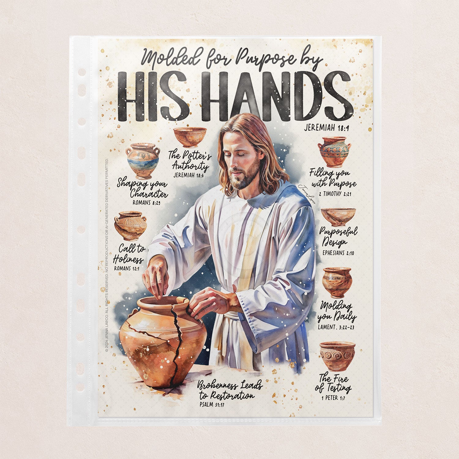 Molded For A Purpose • Jesus • Christian Digital Bible Study Guide
