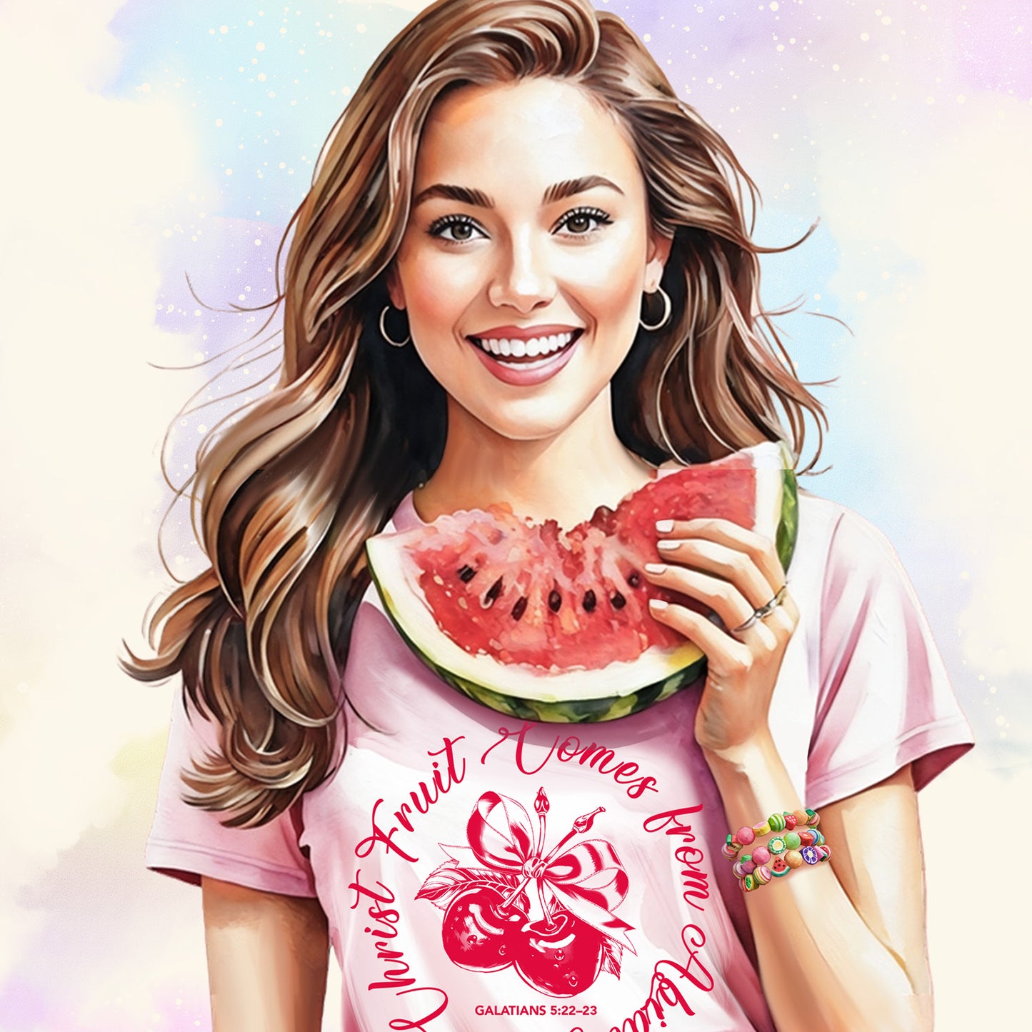 “Fruit of The Spirit” Christian Art Print