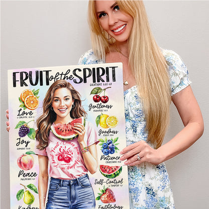 “Fruit of the Spirit” Christian Canvas
