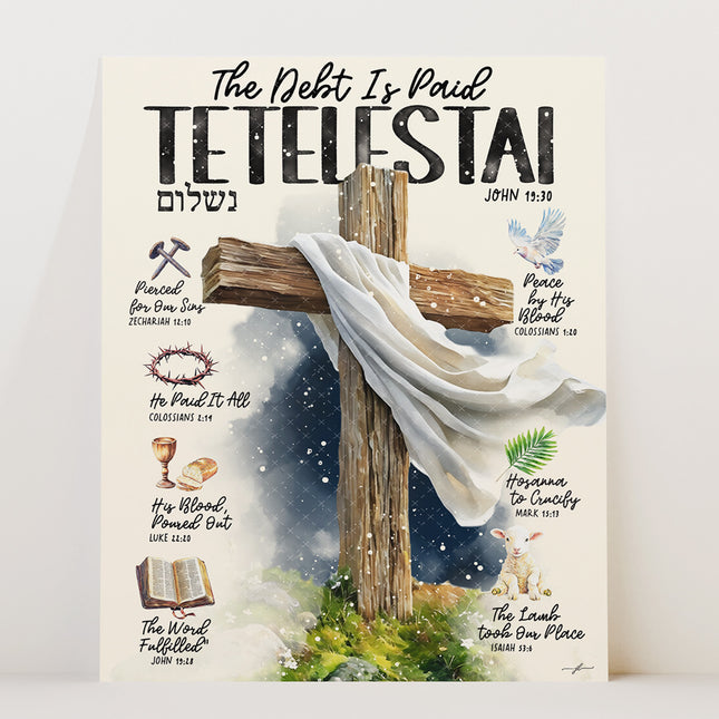 Easter | Good Friday Art Print | Giclée Christian Art Print