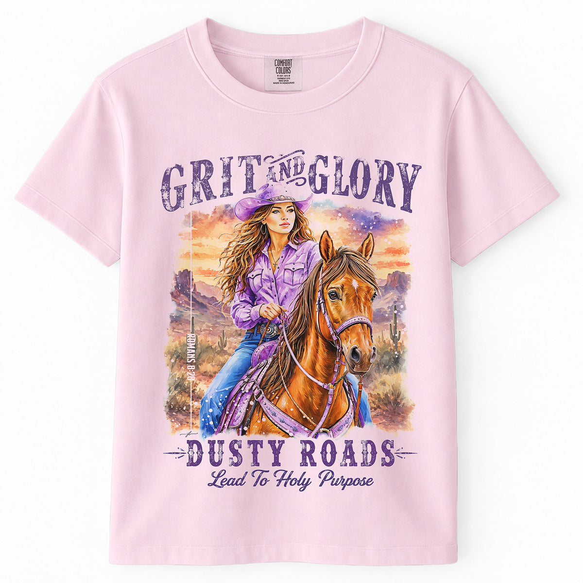 Western • Grit & Glory • Christian Comfort Colors® T-Shirt