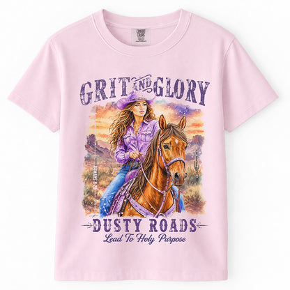 Western • Grit & Glory • Christian Comfort Colors® T-Shirt