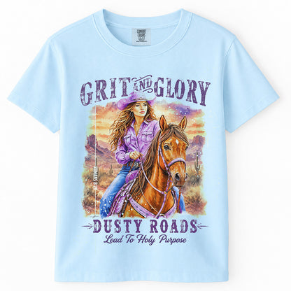 Western • Grit & Glory • Christian Comfort Colors® T-Shirt