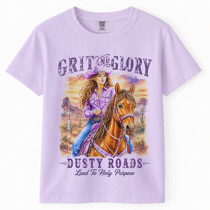 Western • Grit & Glory • Christian Comfort Colors® T-Shirt