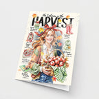 Laborer in The Harvest • Thanksgiving • Scripture Prompt • Fine Art Christian Greeting Card