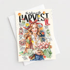 Laborer in The Harvest • Thanksgiving • Scripture Prompt • Fine Art Christian Greeting Card