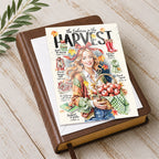 Laborer in The Harvest • Thanksgiving • Scripture Prompt • Fine Art Christian Greeting Card
